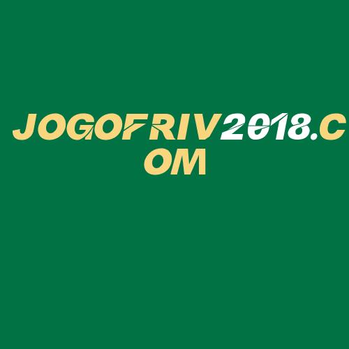 Logo da JOGOFRIV2018